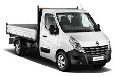 Van Rental Preston - White 3.5 Tonne Folkestone Tipper Transit - Van hire Preston